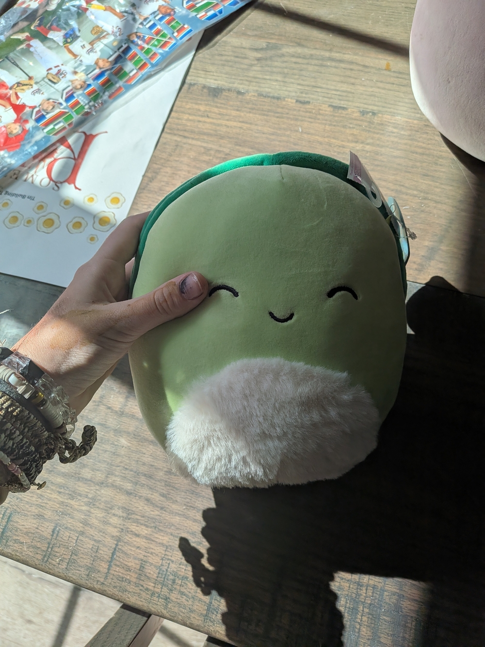 NWT Squishmallows Henry the Turtle with Fuzzy Belly 8" Plush